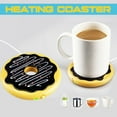 thumbnail image 1 of Automatic Cup Warmer Mat, 40-45°C Constant Temperature Heating Pad for Coffee Mug Tea on Desk Home Office Use(Coffee), 1 of 3