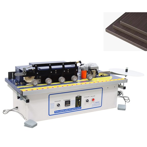 Automatic Curved Straight Wood Edge Banding and Trimming Machine