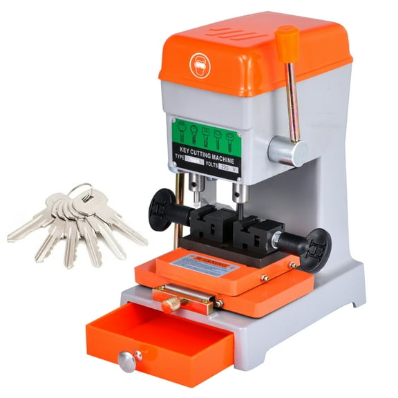 Automatic Cutter Duplicator Machine, 110V Heavy-Duty Metal Cutting Tool for Industrial Workshops and Hardware Stores (368A)