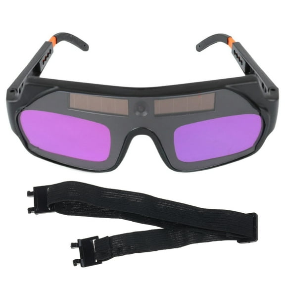 Automatic Darken Welding Glasses Anti Glares Argon Arcs Welding Glasses Welder Eye Protective Goggles Tool with Straps