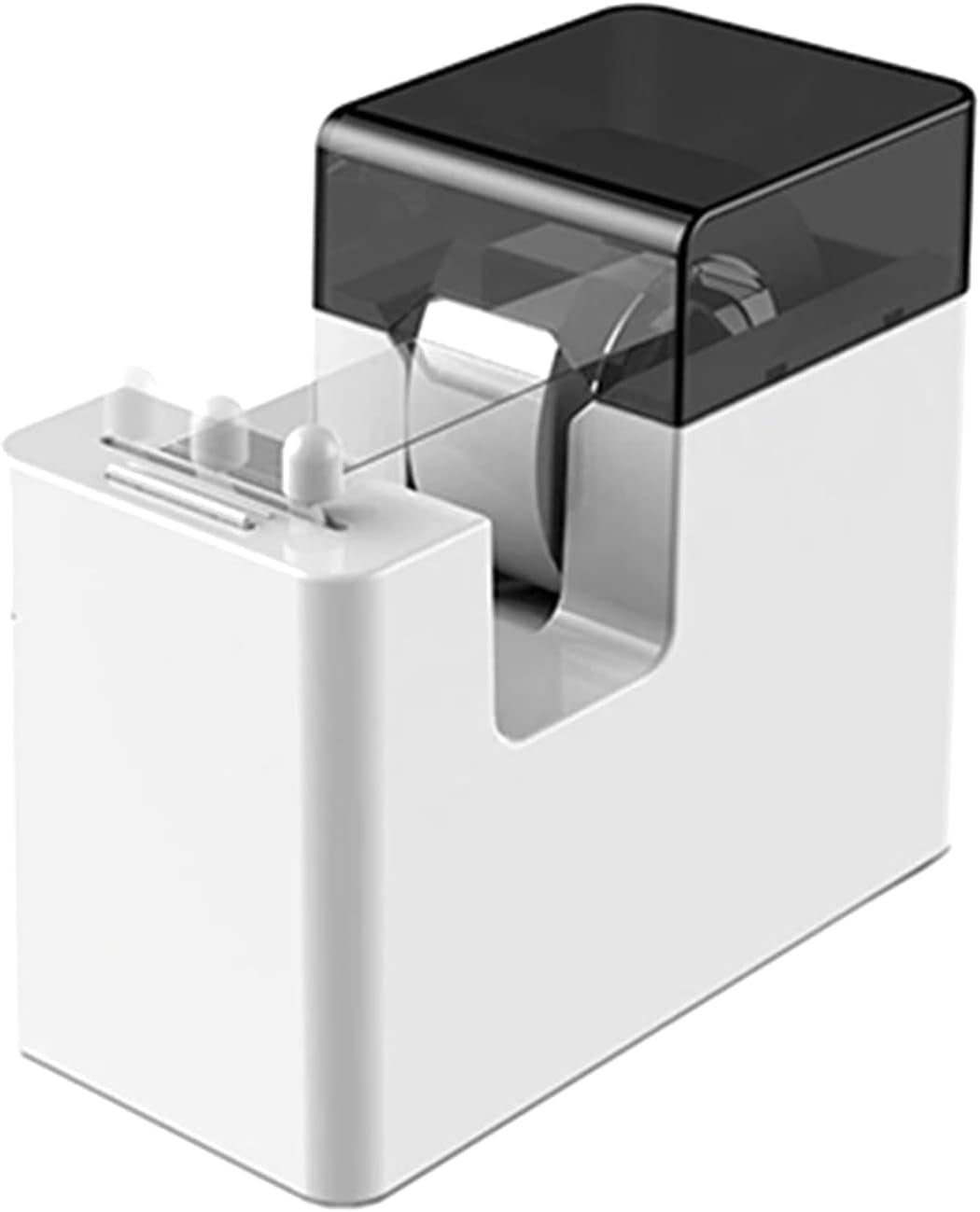 Automatic Desk Tape Dispenser Cutter: Automatic Tape Dispenser, Tape Dispenser Desk, Effortless Cutting with Non-Slip Base, for 20mm Wide Clear Tape/Paper Tape, Replaceable Blades, Tape Dispenser
