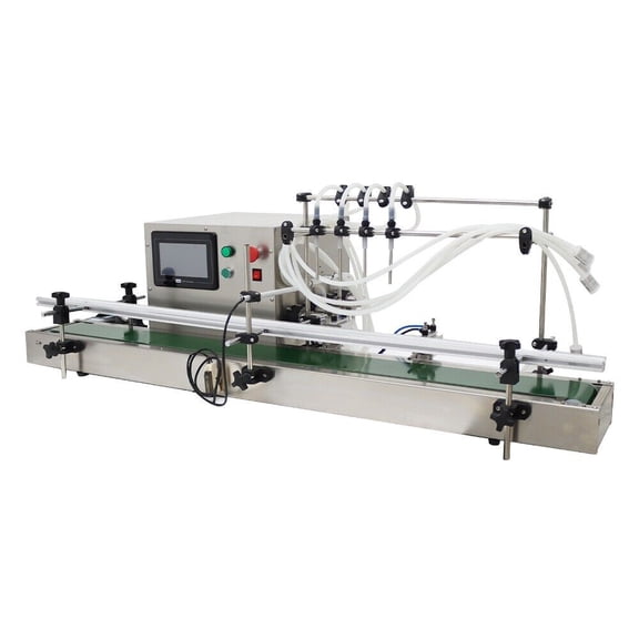 Automatic Desktop 4 Head Magnetic Pump Filling Machine Automatic Liquid Filling Machine 10-1000ml