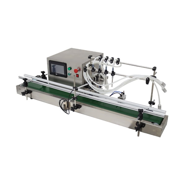 Automatic Desktop 4 Head Magnetic Pump Filling Machine Liquid Filler 5-1000ml