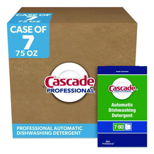 Automatic Dishwasher Detergent Powder, Fresh Scent, 75 oz Box, 7/Carton | Bundle of 2