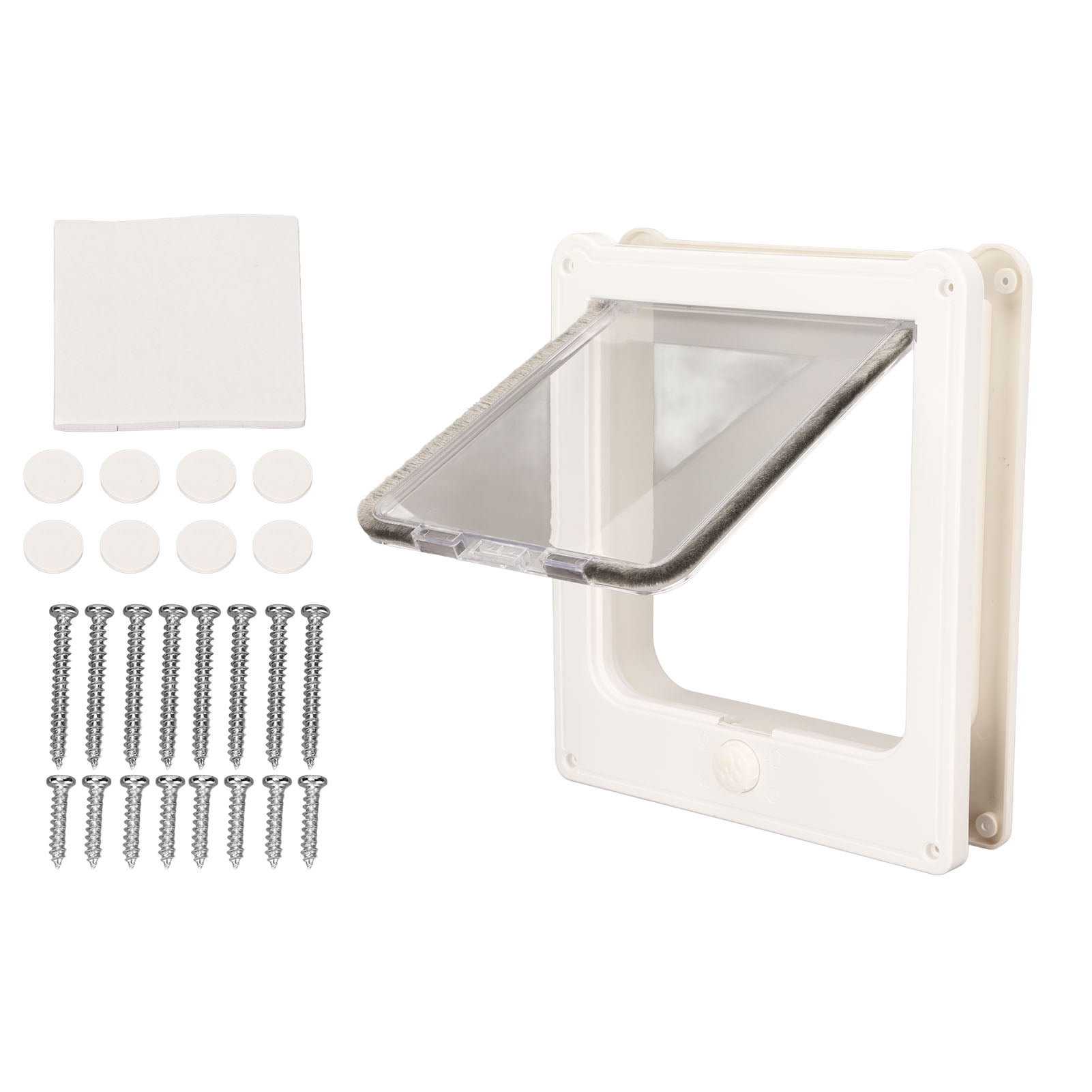 Automatic Dog Door,Pet Flap Door Lockable,4 Modes Noiseless