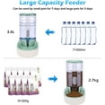 thumbnail image 1 of Automatic Dog  Feeder and Water Dispenser Set with Large Capacity 1 Gallon x 2 for Small Medium Pets, 1 of 5
