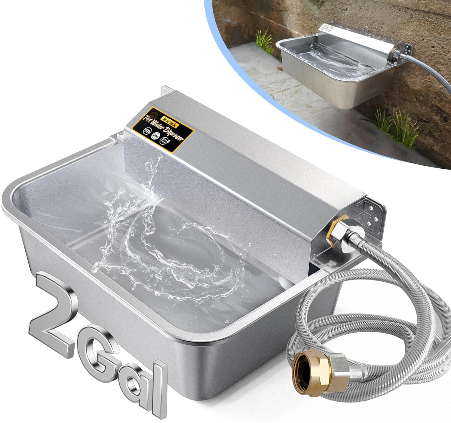 horse waterer automatic water bowl walmart