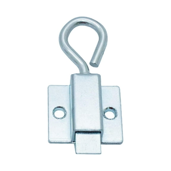 Automatic Door Bolt Latch Spring Loaded Latch Pin Outdoor Door Barrel Bolt Security Lock Pull Rings Latch Lock for Barn Drawer Chicken Coops A