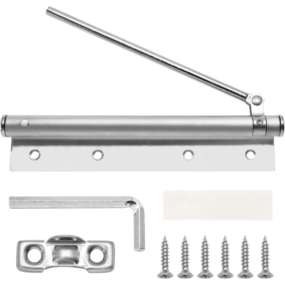 Automatic Door Closer Black Spring Stainless Steel Self Closing Safety Screen Closers