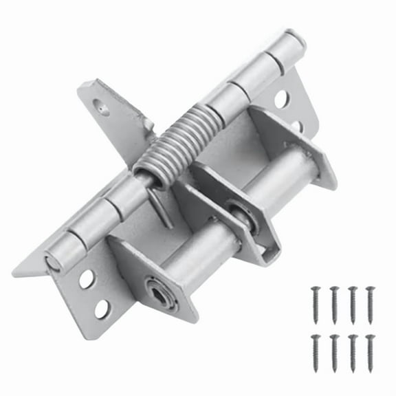 Automatic Door Closer Hinges for Cabinet Wardrobe Multi-Function Detachable Spring Hinges Positioning Door Closer