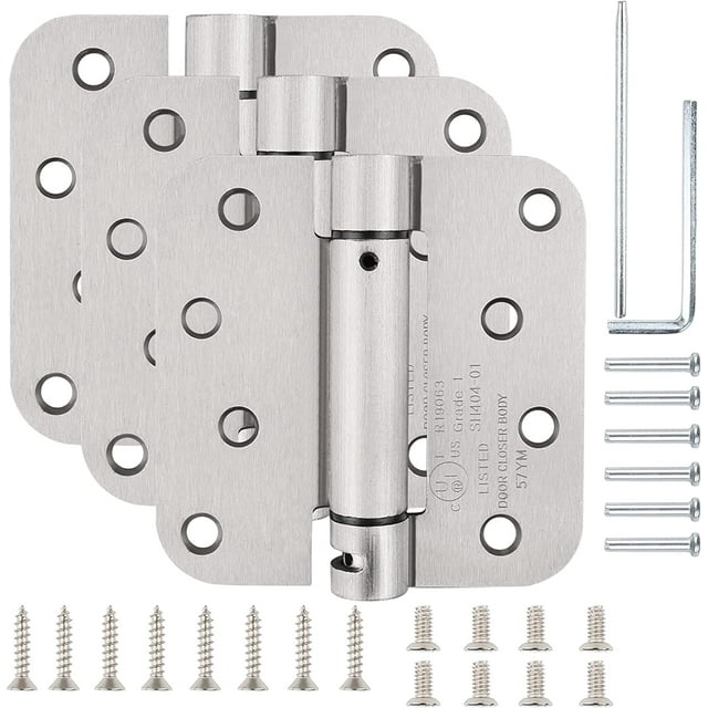 Automatic Door Closer Residential 4"Self Closing Door Hinges Auto Door