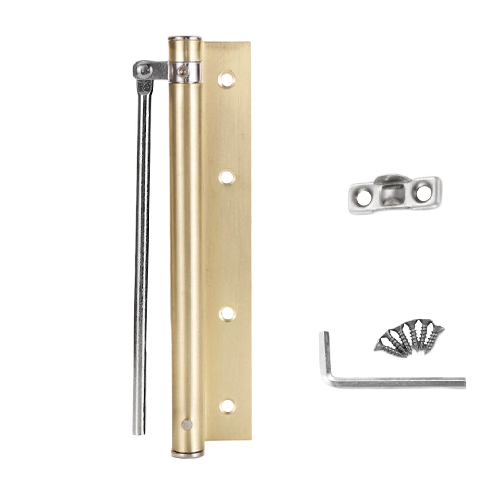 MFJESEAA Automatic Door Closer Set with Stainless Steel Spring,156 ...