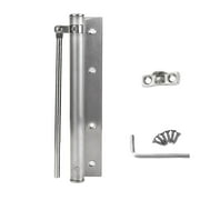 Automatic Door Closer Set With Stainless Steel Spring 150 Opening Angle Self Closing Hinge Adjustable Automatic Door Closer with Lever Arm Screws