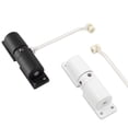 thumbnail image 1 of Automatic Door Closer with Adjustable Spring, Heavy Duty Door Closer for Wood Doors, Self-Closing Mechanism for Home, Garage, Bedroom, Finish Black, 1 of 5