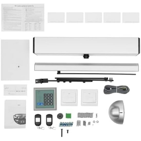 Automatic Door Opener Closer for Handicap & Disabled, Swing Door Operator Auto Door Closer for Home, Commercial Use Password or Swipe ID Card Smart Door Opener