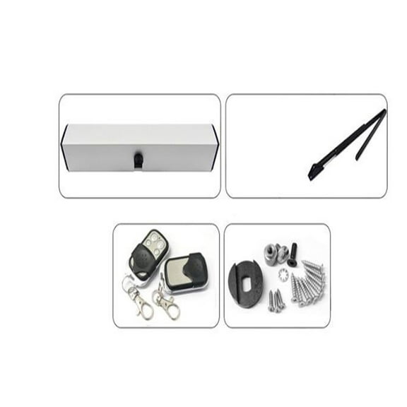 Automatic Door Operators Swing Sliding Garage Gate Door Opener Electric Door Closer With Sensor Y Release Button Optional ,Easy to Install