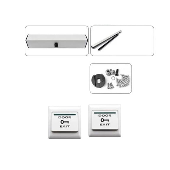 Automatic Door Operators Swing Sliding Garage Gate Door Opener Electric Door Closer With Sensor Y Release Button Optional ,Easy to Install