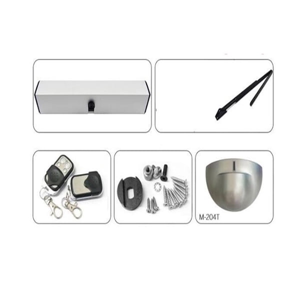 Automatic Door Operators Swing Sliding Garage Gate Door Opener Electric Door Closer With Sensor Y Release Button Optional