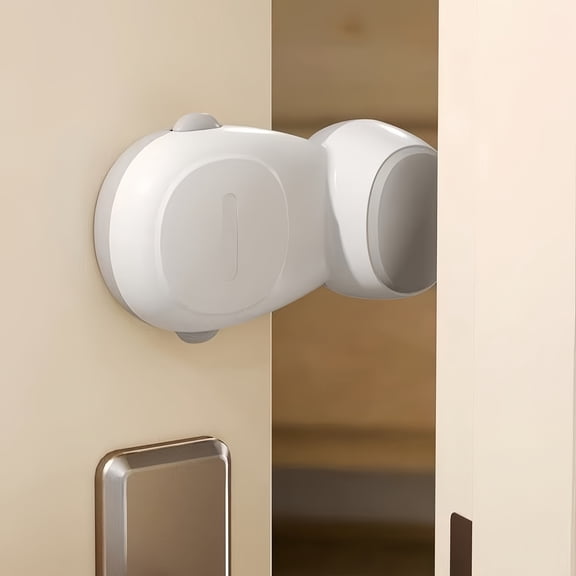 Automatic Door Wedge Clamp for Doors, Windows, and Cabinets - Easy Installation & Safety Protection Mode