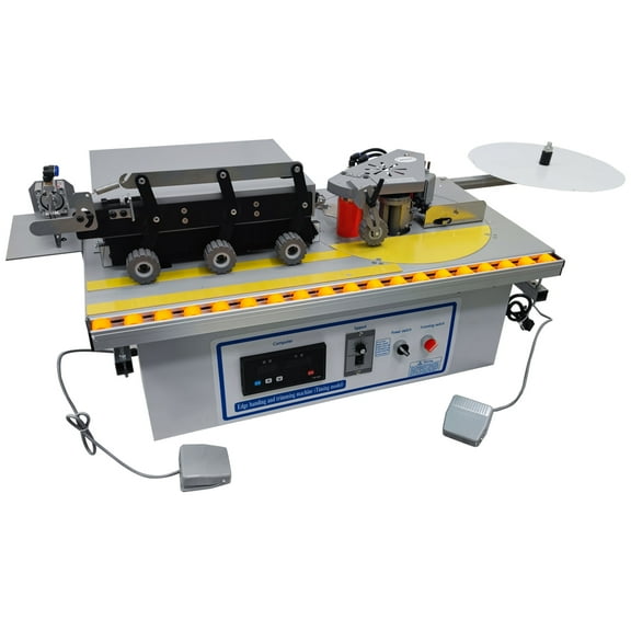 Automatic Double-sided Woodworking Edge Bander Curve Straight Edge Sealing and Trimming Machine