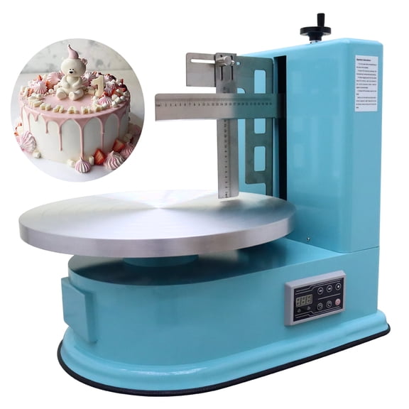 Automatic Dough Plastering Machine Electric Embryo Plastered Cake Green Electronic Button Commercial Household 4-16 Inch