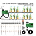 Automatic Drip Irrigation System Kit Plant Water Timer Watering Garden