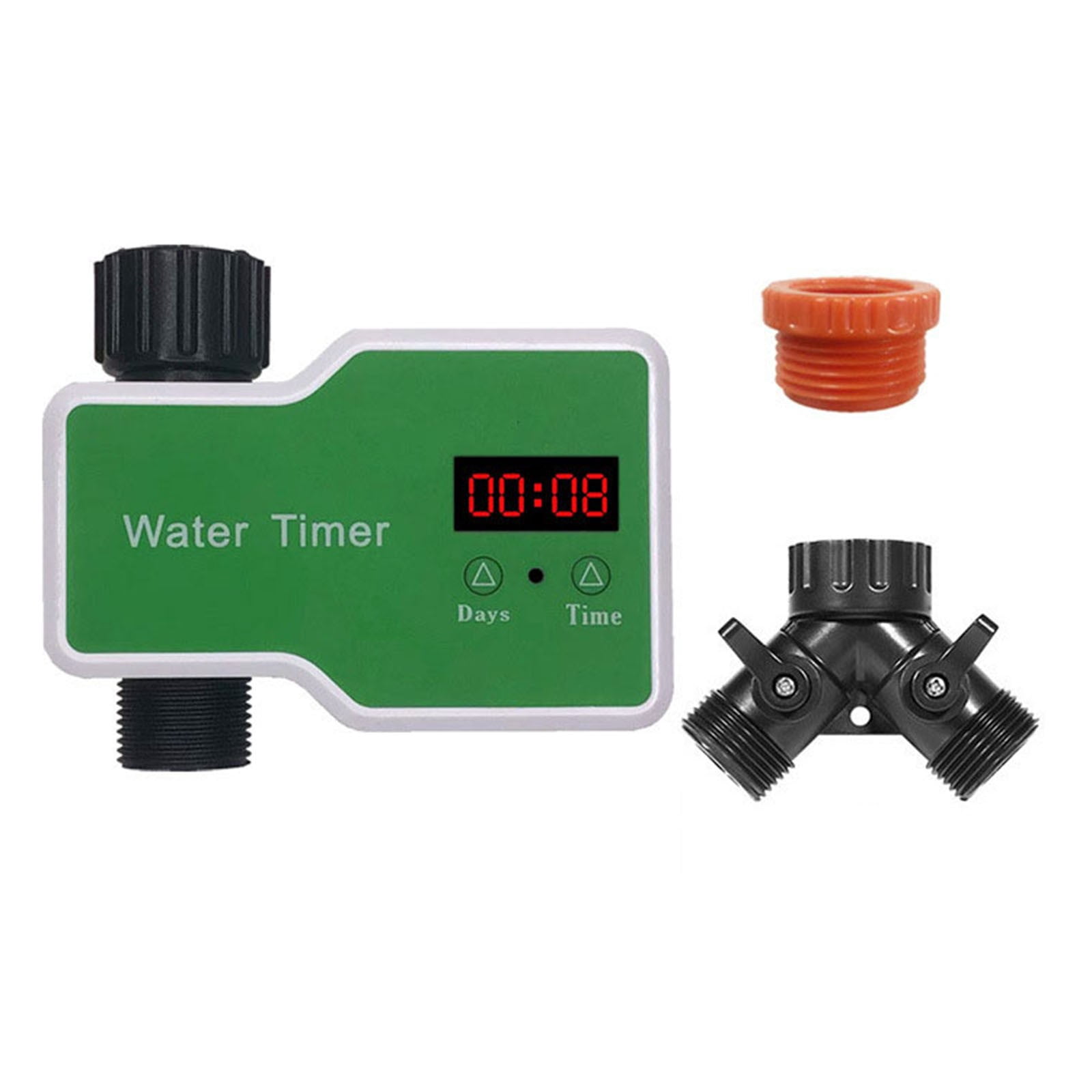 Automatic Drip Irrigation System Kit Plant Water Timer Watering Garden ...