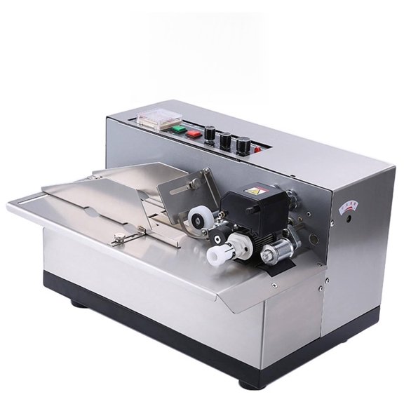 Automatic Dry Ink Batch Coding Machine, Product Label Dating Ink Wheel Code Printer, Hot Stamping Product Label Production Date Coding Machine For Production Line Standard