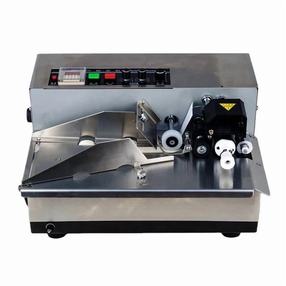 Automatic Dry Ink Roll Solid Hot Stamping Date Printer Coding Machine ,Widely Use
