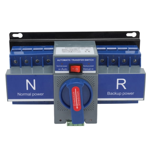 Automatic Dual Power Transfer Switch with Overload Protection for Bank AC400V Systems - PC Housing Included