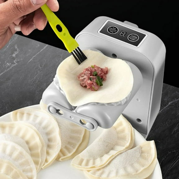 Automatic Dumpling Maker Household Double Head Non-Slip Dumpling Maker Machine Mold Making Tool Manual Kitchen B