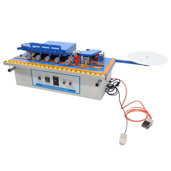 Automatic Edge Banding Machine Curve Straight Edge Sealing and Trimming Machine 110V