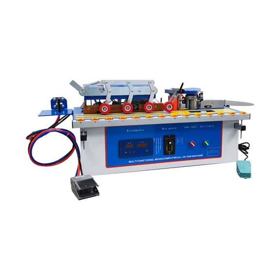 Automatic Edge Banding Machine Edge Bander Curve Woodworking Wood Board Edging Machine