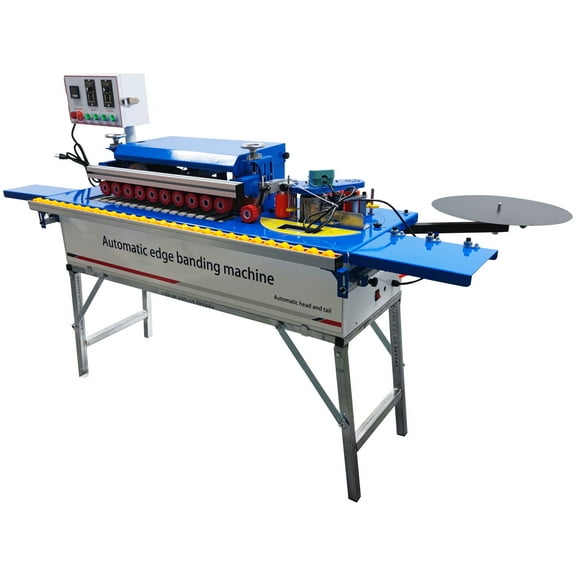 Automatic Edge Banding Machine Pneumatic Edge Bander Edgebander Curve Woodworking Wood Board Edging Machine