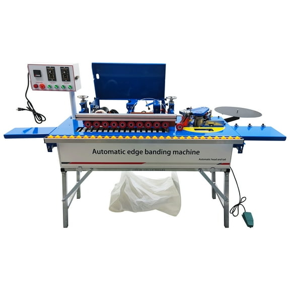 Automatic Edge Banding Machine Straight Curve Edge Sealing Trimming Machine with Upper Control Panel