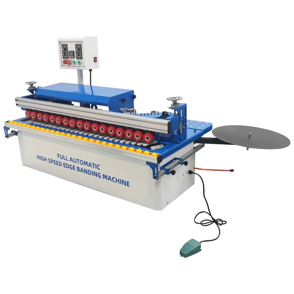 Automatic Edge Banding Machine Woodworking Edge Bander Machine 0-6 m/min 110V