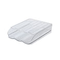 thumbnail image 1 of Automatic Egg Container Storage Box - Household Organizer for Refrigerator, 1 of 10