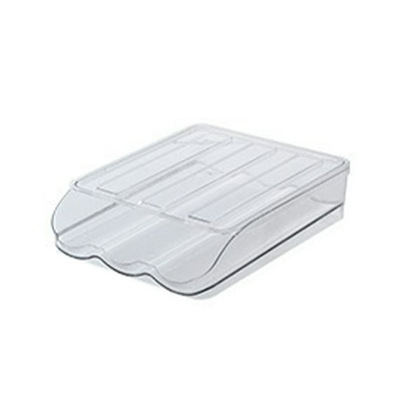Automatic Egg Container Storage Box - Household Organizer for Refrigerator