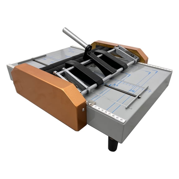 Automatic Electric Booklet Maker Binding Folding Machine for A3 Brochures and Booklets