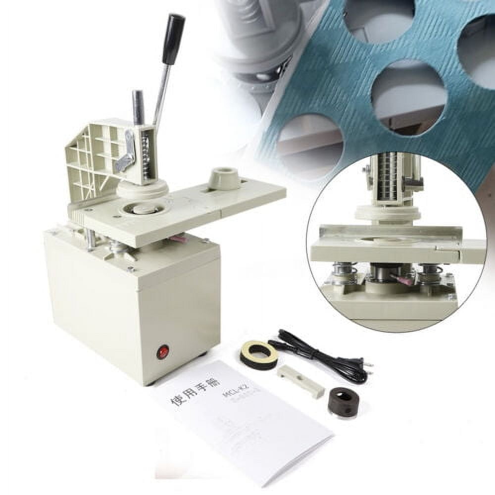 Automatic Electric Curtain Eyelet Puncher Press Hole Machine Making Ring Tool