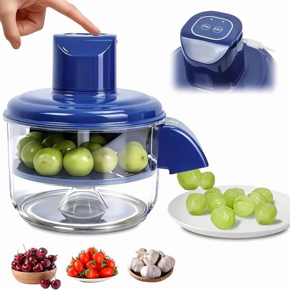 Automatic Electric Fruit Peeler Grape, Garlic & Cherry Tomato Skin Remover for Home