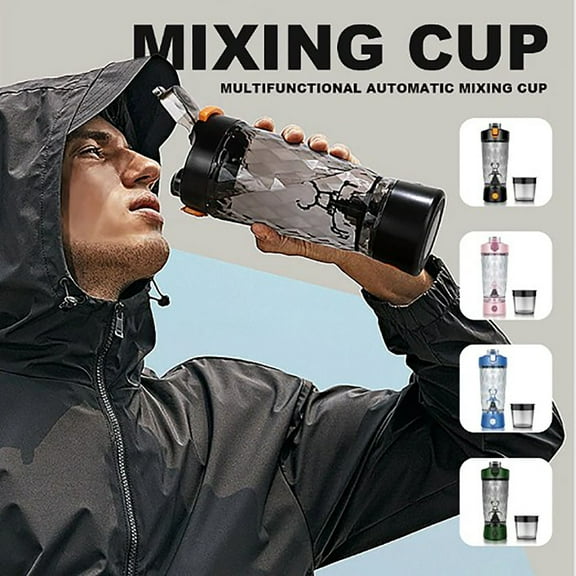 Automatic Electric Mixing Shaker Cup 650ml, USB Rechargeable Protein Blender for Gym Workouts, Portable & Easy to Clean