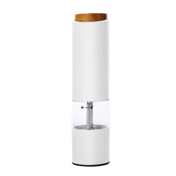 Automatic Electric Pepper Grinder Spice Mill,Battery Operated Salt Pepper Seasoning Tool,Adjustable Coarseness Kitchen Grinder Device,One Hand Operation Spice Mill Tool