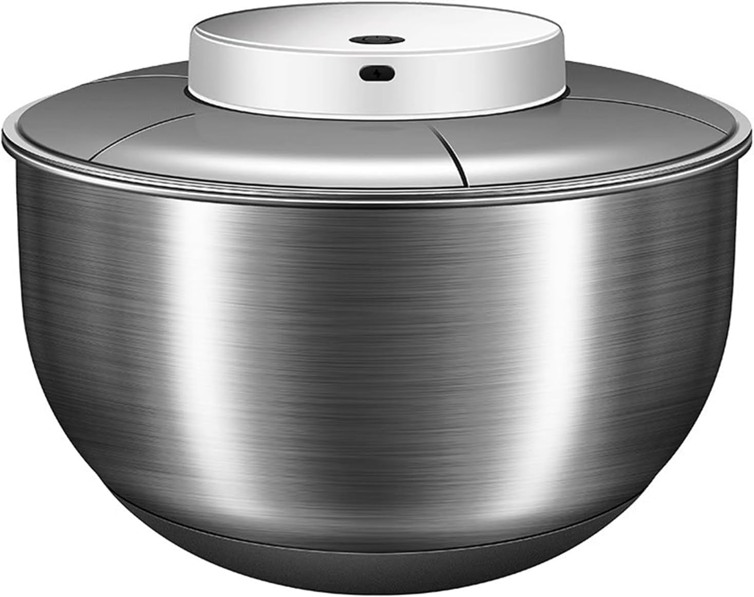 Automatic Electric Salad Spinner, 4.8L Lettuce Spinner, Stainless Steel Salad Rotator Lettuce