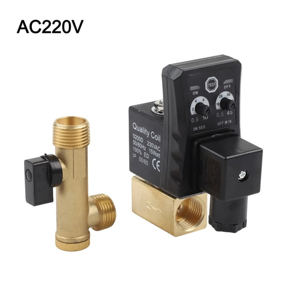 Automatic Electronic Drain Valve Compressed Air Fystem Split Electronic Timer