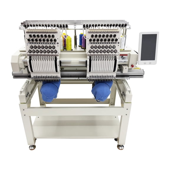 Automatic Embroidery Machine Dual-Head 15-Needle Commercial 110-220V