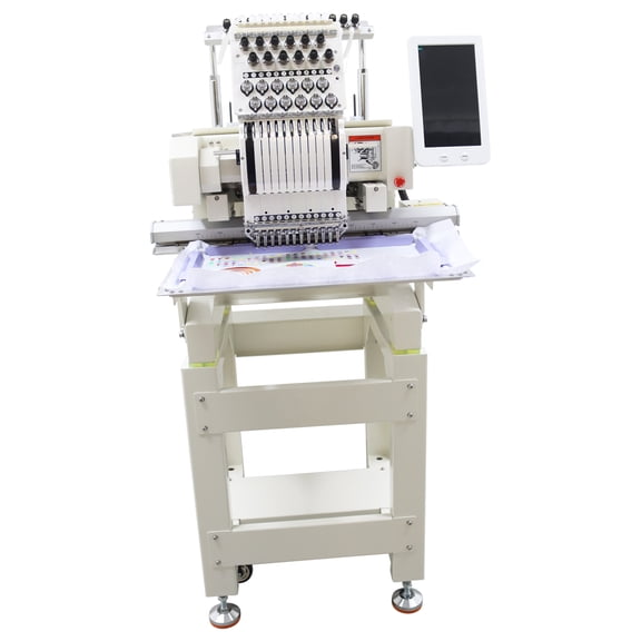 Automatic Embroidery Machine Single Head 12 Needles Embroidery Machine 110V-220V