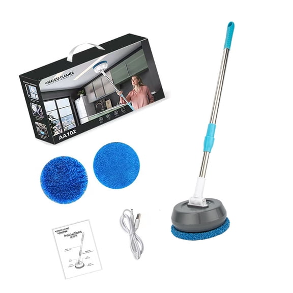 Automatic Extendable Glass Cleaner Machine Cordless Design Safe For Multi Story Buildings