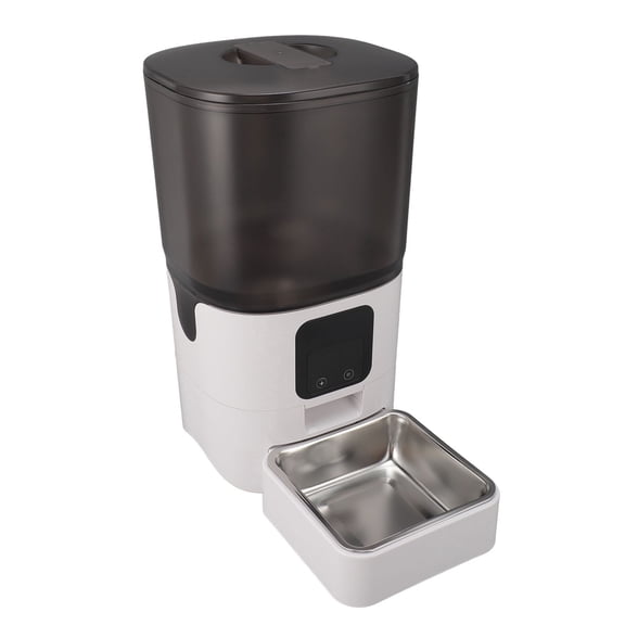 Automatic  Feeder 6L,Timed  Feeders for Dry , 2.4G WiFi Pet Feeder with APP Control for Remote Feeding,Automatic   Dispenser with Alexa,1-10 Meals Per Day for
