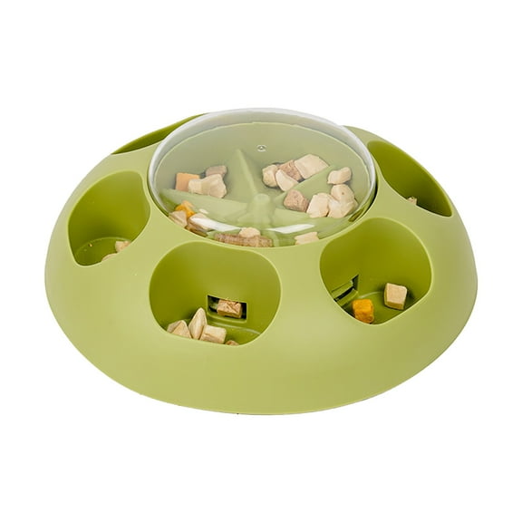 Automatic Feeder and Puzzle Toy for Dogs – Interactive Dog Food Dispenser to Promote Mental Stimulation and Slow Feeding – Suitable for All Sizes and Smart Temperaments